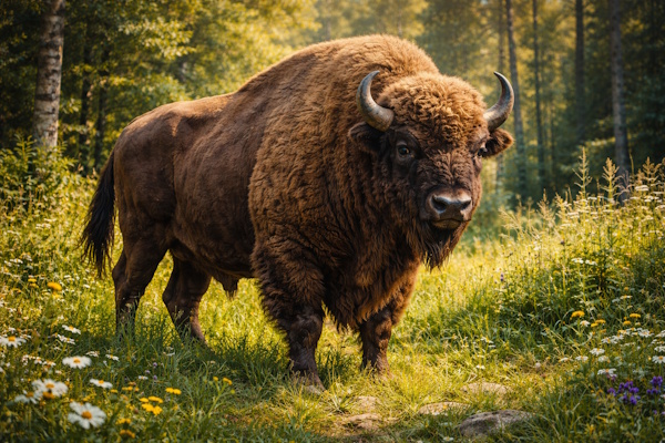 European Bison (Bison bonasus)