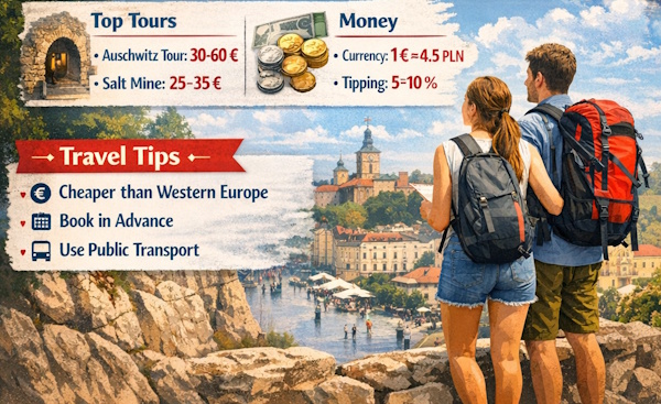 Money and costs in Poland - some figures