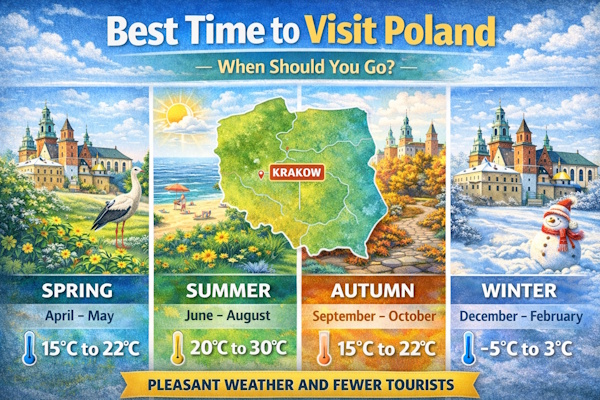 Best Time to Visit Poland - overview of seasons
