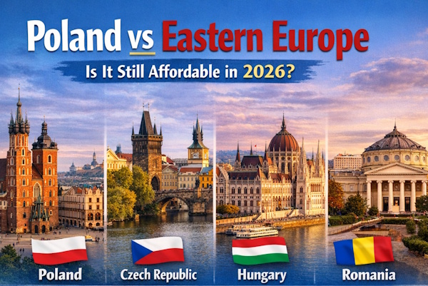 Poland vs Eastern Europe: Prices for Travellers