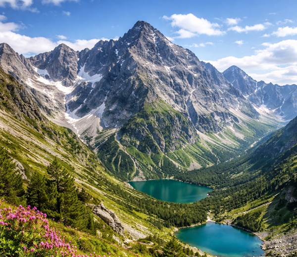 Tall Mountain in Poland