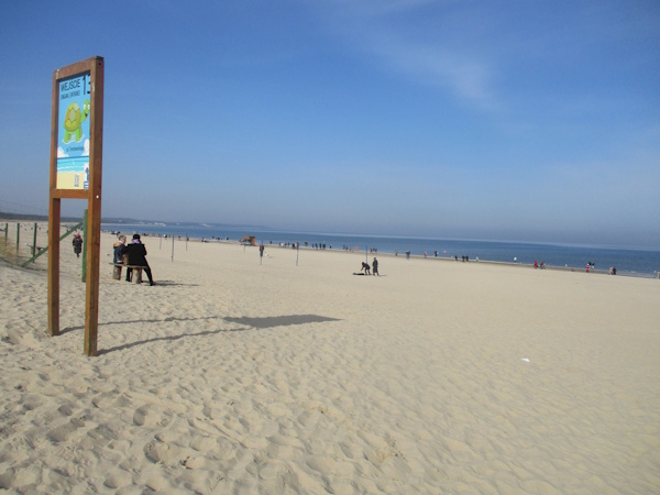Main beach of Swinoujscie