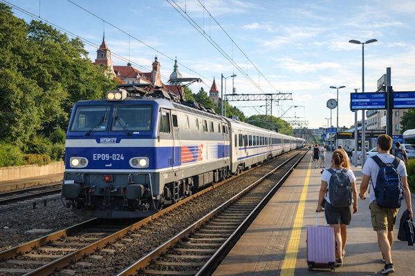 Standard Train in Poland